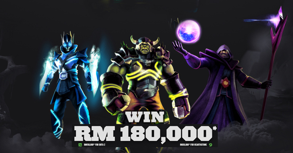 [JOIN NOW] Play Dota 2 or Hearthstone & win up to RM180,000 cash this 2015!